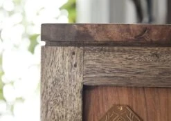 Étagère Murale 66x25 Palissandre Huilé Gris Taupe NATURE GREY #065 11 Étagère Murale 66x25 Palissandre Huilé Gris Taupe NATURE GREY #065 -Massivmoebel24 09 350 550 0165 5