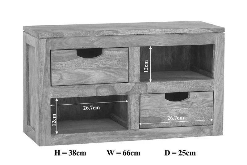 Étagère Murale 66x25 Palissandre Huilé Gris Taupe NATURE GREY #065 6 Étagère Murale 66x25 Palissandre Huilé Gris Taupe NATURE GREY #065 – Image 6