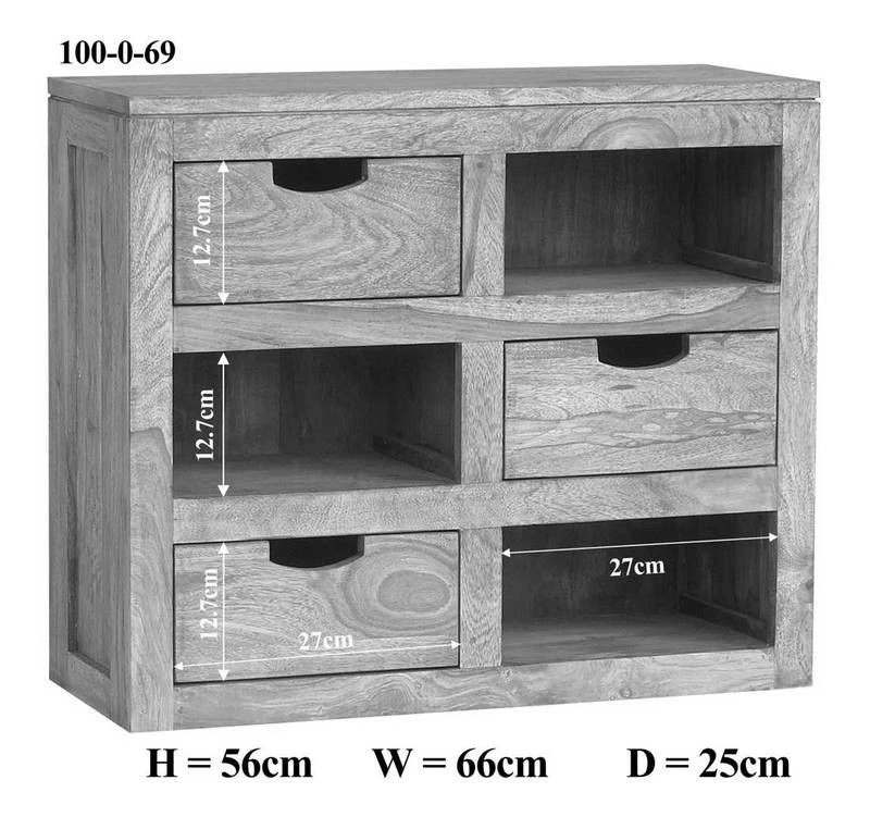 Étagère Murale 66x25 Palissandre Huilé Gris Taupe NATURE GREY #069 5 Étagère Murale 66x25 Palissandre Huilé Gris Taupe NATURE GREY #069 – Image 5