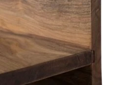 Étagère Murale 98x25 Palissandre Huilé Gris Taupe NATURE GREY #0109 -Massivmoebel24 09 350 550 3008 4 2