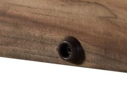 Étagère Murale 110x25 Palissandre Huilé Gris Taupe NATURE GREY #0110 -Massivmoebel24 09 350 550 3008 7 3