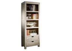 Étagère 65x42 Acacia Blanchi Blanc NATURE WHITE #50 -Massivmoebel24 09 350 552 0050 09