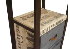 Étagère 60x40 Manguier Brut Imprimé Bois Naturel FACTORY #105 12 Étagère 60x40 Manguier Brut Imprimé Bois Naturel FACTORY #105 -Massivmoebel24 09 350 559 0105 4