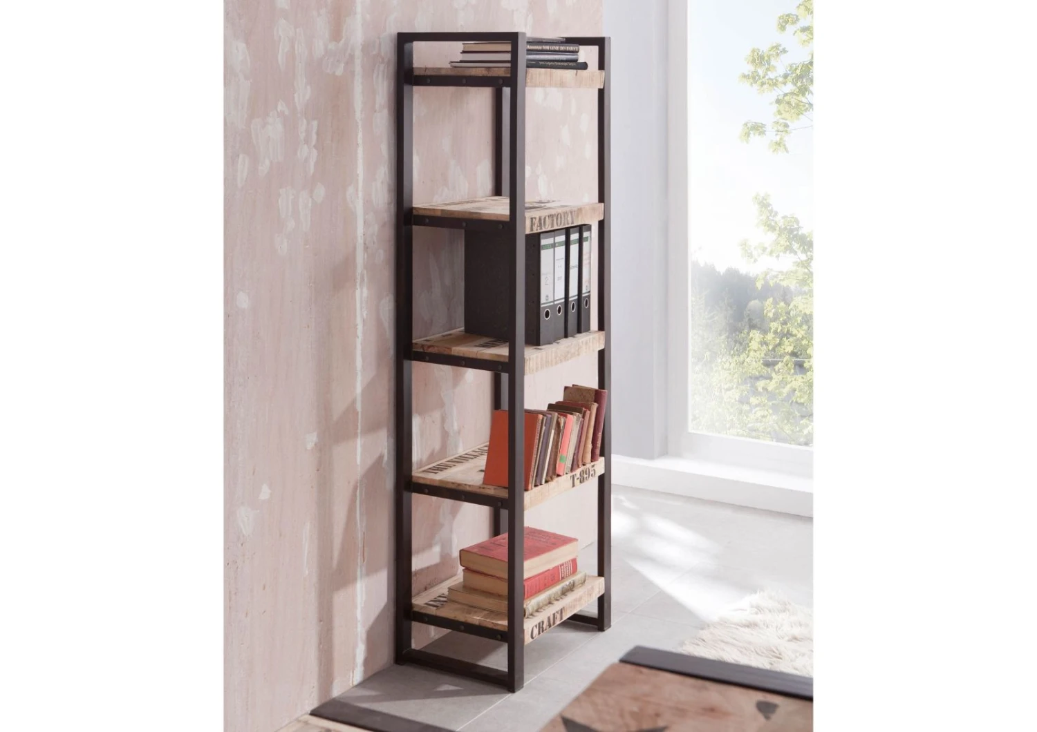 Étagère 60x40 Manguier Brut Imprimé Bois Naturel FACTORY #108 1 Étagère 60x40 Manguier Brut Imprimé Bois Naturel FACTORY #108