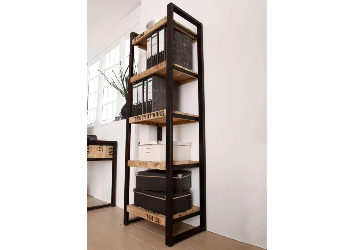 Étagère 60x40 Manguier Brut Imprimé Bois Naturel FACTORY #108 2 Étagère 60x40 Manguier Brut Imprimé Bois Naturel FACTORY #108 – Image 2