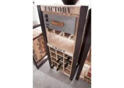 Étagère à Vin 51x40 Manguier Brut Imprimé Bois Naturel FACTORY #135 11 Étagère à Vin 51x40 Manguier Brut Imprimé Bois Naturel FACTORY #135 -Massivmoebel24 09 350 559 0135 5