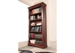 Étagère 97x35 Acacia Laqué Nougat OXFORD #421 -Massivmoebel24 09 350 620 4521 04