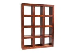 Étagère 138x36 Acacia Laqué Nougat OXFORD #430 -Massivmoebel24 09 350 620 6504 9