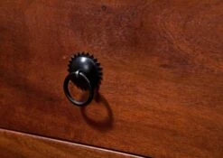 Étagère 68x44 Acacia Laqué Nougat OXFORD #1009 -Massivmoebel24 09 350 620 9009 4