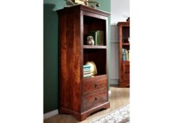 Étagère 68x44 Acacia Laqué Nougat OXFORD #1010 -Massivmoebel24 09 350 620 9010 2