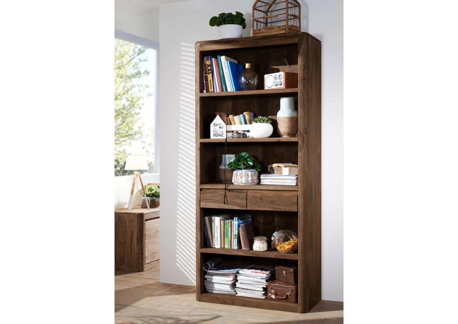 Étagère 88x40 Palissandre Teinté Smoked Cherry TORONTO #118 1 Étagère 88x40 Palissandre Teinté Smoked Cherry TORONTO #118