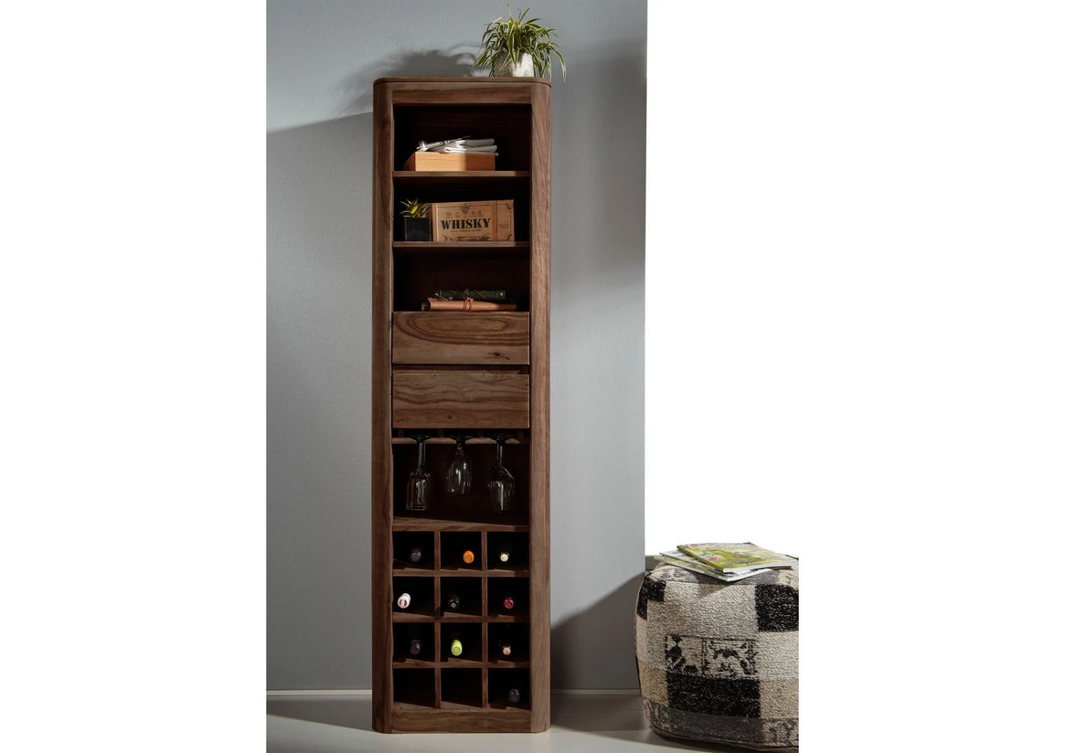 Étagère 50x36 Palissandre Teinté Smoked Cherry TORONTO #149 3 Étagère 50x36 Palissandre Teinté Smoked Cherry TORONTO #149 – Image 3