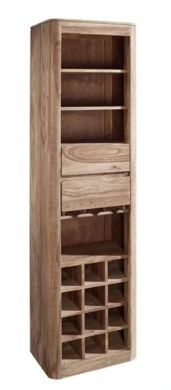 Étagère 50x36 Palissandre Teinté Smoked Cherry TORONTO #149 16 Étagère 50x36 Palissandre Teinté Smoked Cherry TORONTO #149 -Massivmoebel24 09 350 665 0050 8