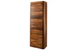 Armoire Penderie 70x37 Palissandre Ciré Noisette TORONTO #236 -Massivmoebel24 09 350 665 1036 9