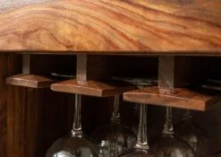 Étagère à Vin 50x36 Palissandre Ciré Noisette TORONTO #249 13 Étagère à Vin 50x36 Palissandre Ciré Noisette TORONTO #249 -Massivmoebel24 09 350 665 1049 5