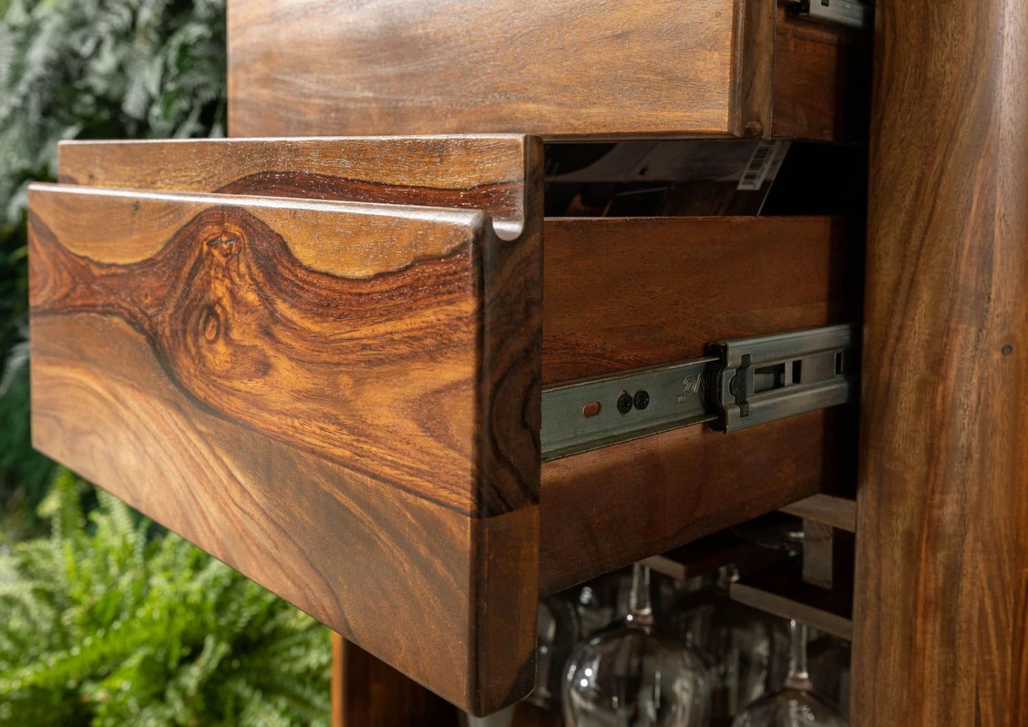 Étagère à Vin 50x36 Palissandre Ciré Noisette TORONTO #249 7 Étagère à Vin 50x36 Palissandre Ciré Noisette TORONTO #249 – Image 7