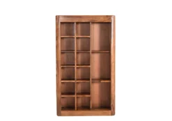 Étagère 65x18 Palissandre Ciré Noisette TORONTO #250 -Massivmoebel24 09 350 665 1050 2