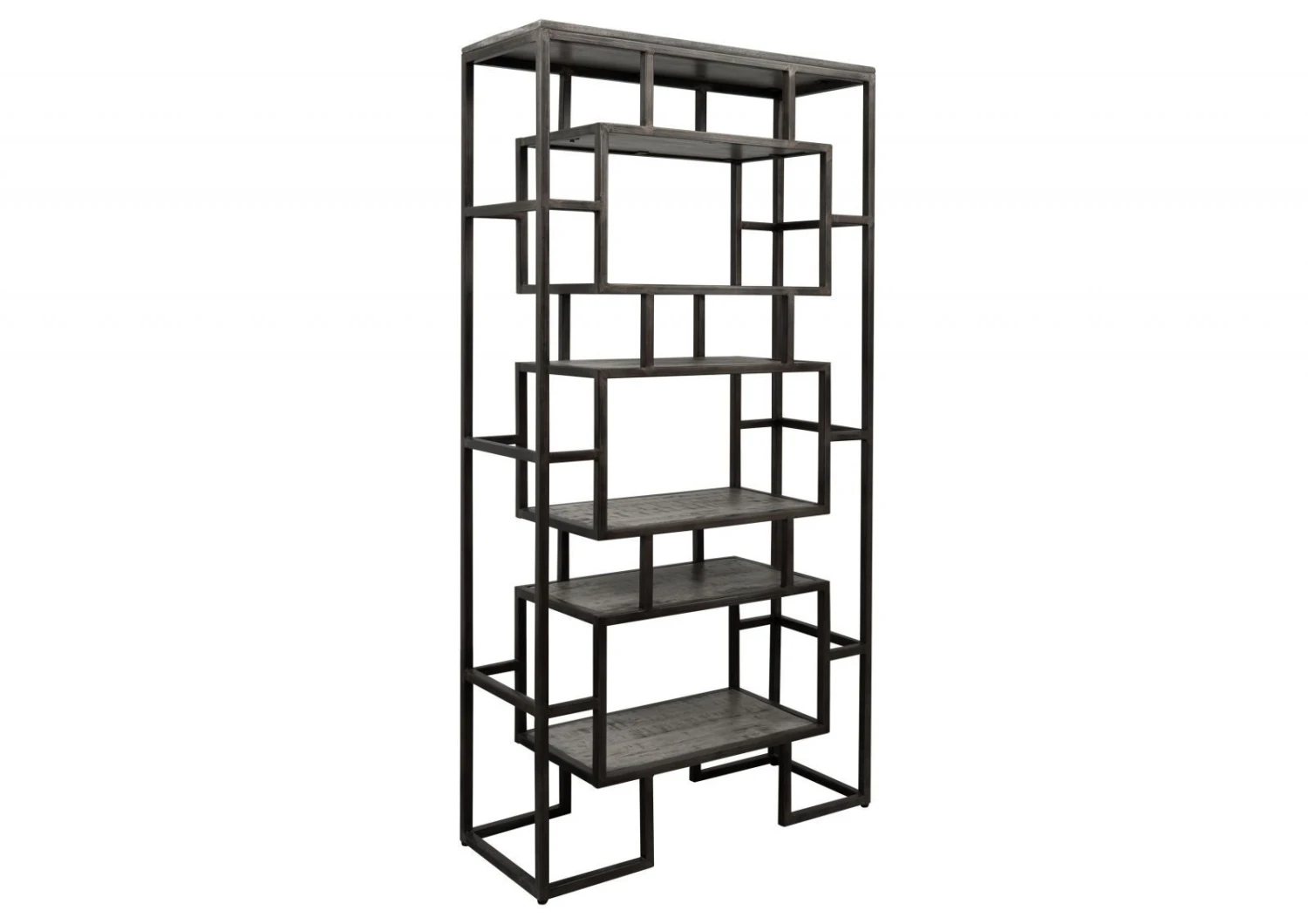 Étagère 100x40 Manguier Laqué Gris HEAVY INDUSTRY #108 9 Étagère 100x40 Manguier Laqué Gris HEAVY INDUSTRY #108 – Image 9