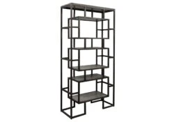 Étagère 100x40 Manguier Laqué Gris HEAVY INDUSTRY #108 16 Étagère 100x40 Manguier Laqué Gris HEAVY INDUSTRY #108 -Massivmoebel24 09 350 677 0010 9