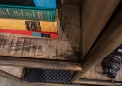 Étagère 90x40 Manguier Laqué Brun HEAVY INDUSTRY #207 13 Étagère 90x40 Manguier Laqué Brun HEAVY INDUSTRY #207 -Massivmoebel24 09 350 677 0205 6