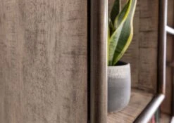 Étagère 90x40 Manguier Laqué Brun HEAVY INDUSTRY #207 14 Étagère 90x40 Manguier Laqué Brun HEAVY INDUSTRY #207 -Massivmoebel24 09 350 677 0205 7