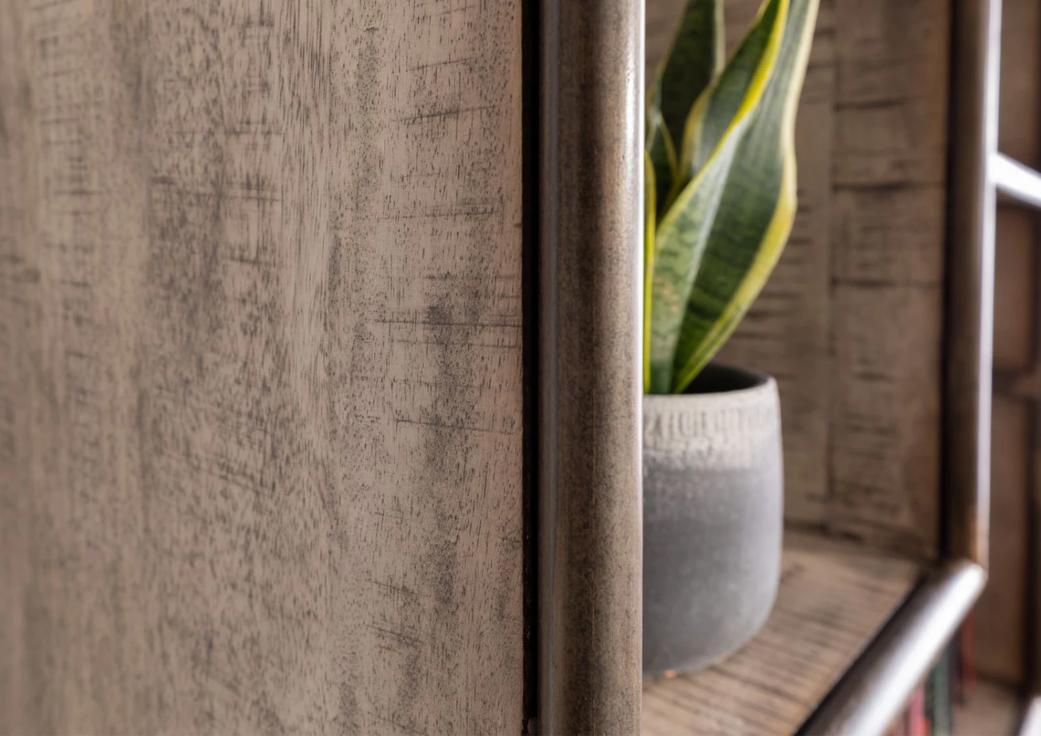 Étagère 90x40 Manguier Laqué Brun HEAVY INDUSTRY #207 7 Étagère 90x40 Manguier Laqué Brun HEAVY INDUSTRY #207 – Image 7