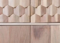 Étagère 115x42 Acacia Laqué Blanc MOSAYK #204 15 Étagère 115x42 Acacia Laqué Blanc MOSAYK #204 -Massivmoebel24 09 350 689 0204 6