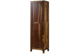 ANCONA #140 Etagère En Bois De Sheesham - Laqué / Marron 60x45x200 -Massivmoebel24 09 350 699 1040 10