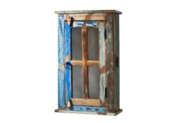 Vitrine à Suspendre 44x21 Bois De Récupération Laqué Multicolore NATURE OF SPIRIT #102 11 Vitrine à Suspendre 44x21 Bois De Récupération Laqué Multicolore NATURE OF SPIRIT #102 -Massivmoebel24 09 350 700 0003 9