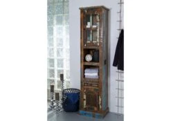 Étagère 44x34 Bois De Récupération Laqué Multicolore NATURE OF SPIRIT #103