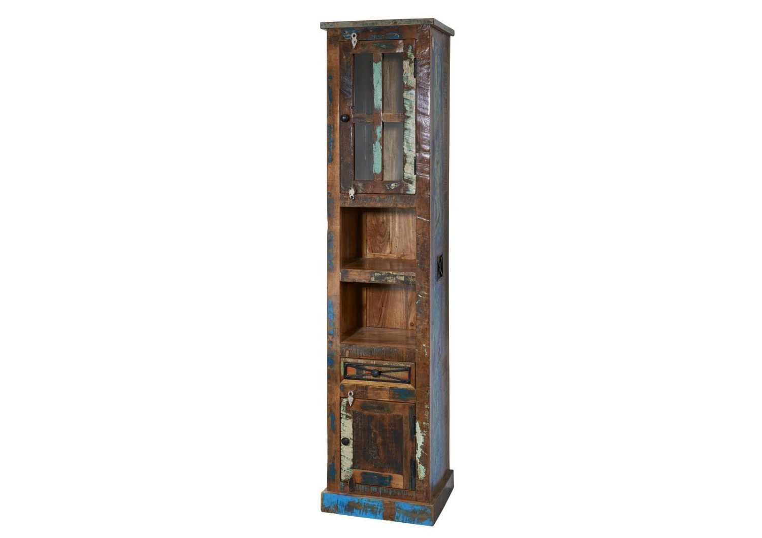 Étagère 44x34 Bois De Récupération Laqué Multicolore NATURE OF SPIRIT #103 7 Étagère 44x34 Bois De Récupération Laqué Multicolore NATURE OF SPIRIT #103 – Image 7