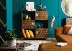 Étagère 130x40 Manguier Huilé Brun DIAMOND #219