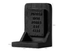 Étagère Murale En Bois De Manguier Brun Laqué RAILWAY #388 -Massivmoebel24 09 350 772 0088 08 1