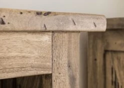 Étagère Murale 50x26 Manguier Laqué Whitewash RAILWAY #380 -Massivmoebel24 09 350 772 2080 7