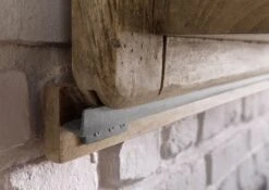 Étagère Murale En Bois De Manguier 180x25x38, Vernis Beige, RAILWAY #391 14 Étagère Murale En Bois De Manguier 180x25x38, Vernis Beige, RAILWAY #391 -Massivmoebel24 09 350 772 2089 05