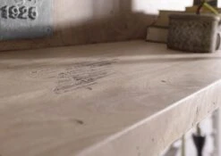 Étagère Murale En Bois De Manguier 180x25x38, Vernis Beige, RAILWAY #391 15 Étagère Murale En Bois De Manguier 180x25x38, Vernis Beige, RAILWAY #391 -Massivmoebel24 09 350 772 2089 06