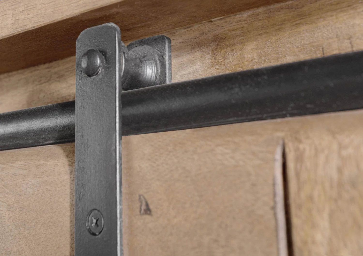 Étagère Murale En Bois De Manguier 180x25x38, Vernis Beige, RAILWAY #391 7 Étagère Murale En Bois De Manguier 180x25x38, Vernis Beige, RAILWAY #391 – Image 7