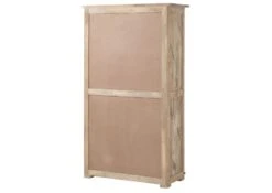 Étagère En Bois De Manguier 100x45x175, Vernis Beige, RAILWAY #396 -Massivmoebel24 09 350 772 2096 10