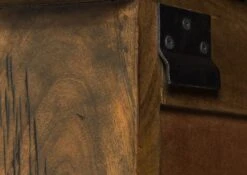 Porte Manteau Mural En Bois D' Acacia Huilé RAILWAY #459 15 Porte Manteau Mural En Bois D' Acacia Huilé RAILWAY #459 -Massivmoebel24 09 350 772 3059 06