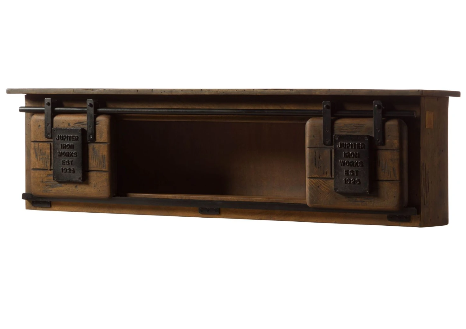 Étagère Murale En Bois De Manguier Huilé RAILWAY #465 9 Étagère Murale En Bois De Manguier Huilé RAILWAY #465 – Image 9