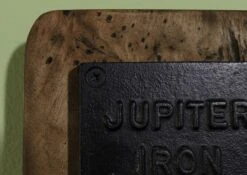 Étagère Murale En Bois De Manguier Brun Laqué RAILWAY #388 -Massivmoebel24 09 350 772 3088 04