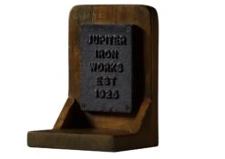 Étagère Murale En Bois De Manguier Brun Laqué RAILWAY #388 -Massivmoebel24 09 350 772 3088 09