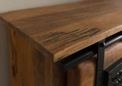 Étagère Murale En Bois De Manguier / Bois De Récupération 115x30x45 Naturel Laqué RAILWAY LUX #150 14 Étagère Murale En Bois De Manguier / Bois De Récupération 115x30x45 Naturel Laqué RAILWAY LUX #150 -Massivmoebel24 09 350 773 0050 05