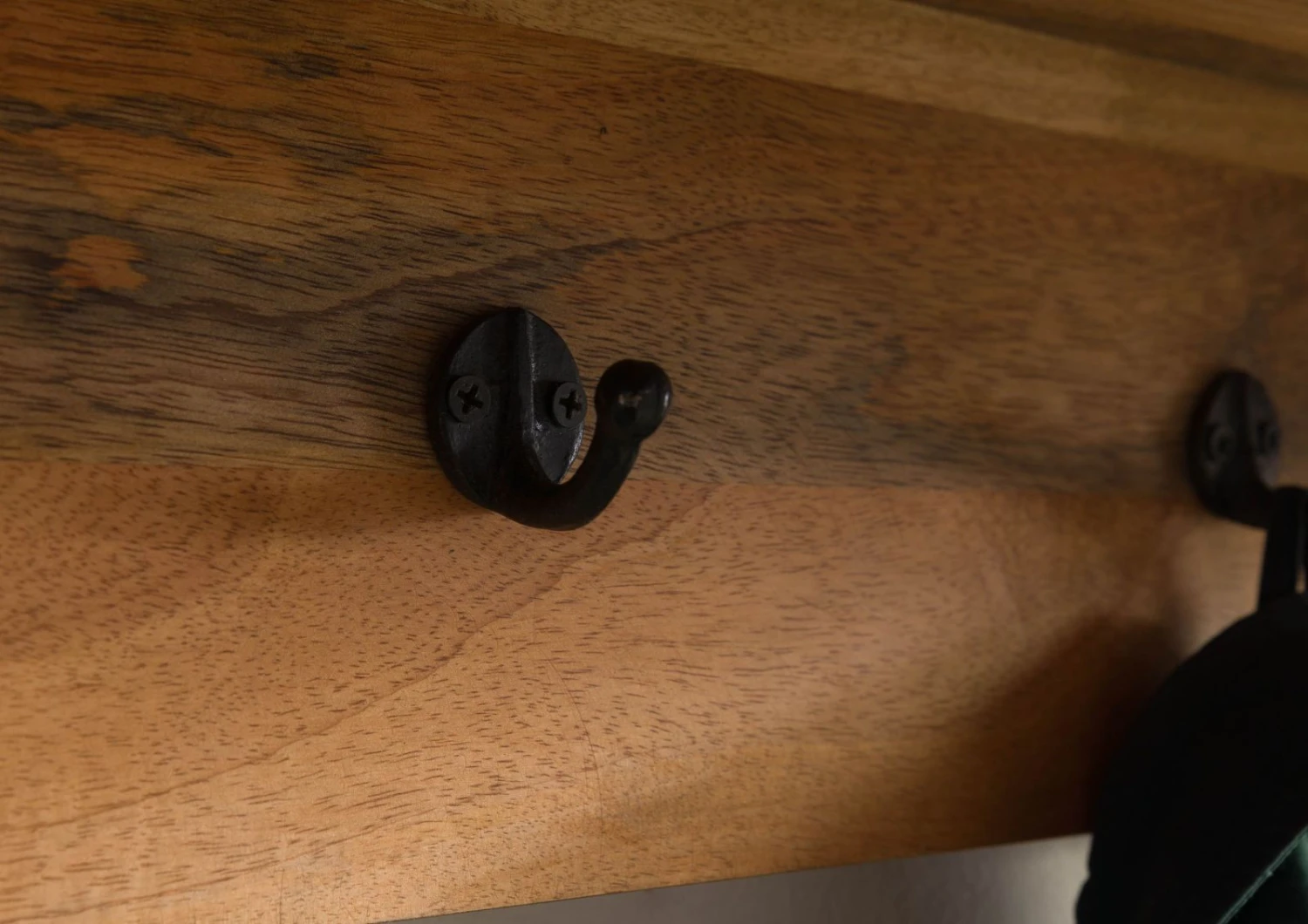 Étagère Murale En Bois De Manguier / Bois De Récupération 115x30x45 Naturel Laqué RAILWAY LUX #150 6 Étagère Murale En Bois De Manguier / Bois De Récupération 115x30x45 Naturel Laqué RAILWAY LUX #150 – Image 6