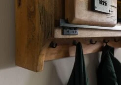 Étagère Murale En Bois De Manguier / Bois De Récupération 115x30x45 Naturel Laqué RAILWAY LUX #150 16 Étagère Murale En Bois De Manguier / Bois De Récupération 115x30x45 Naturel Laqué RAILWAY LUX #150 -Massivmoebel24 09 350 773 0050 07