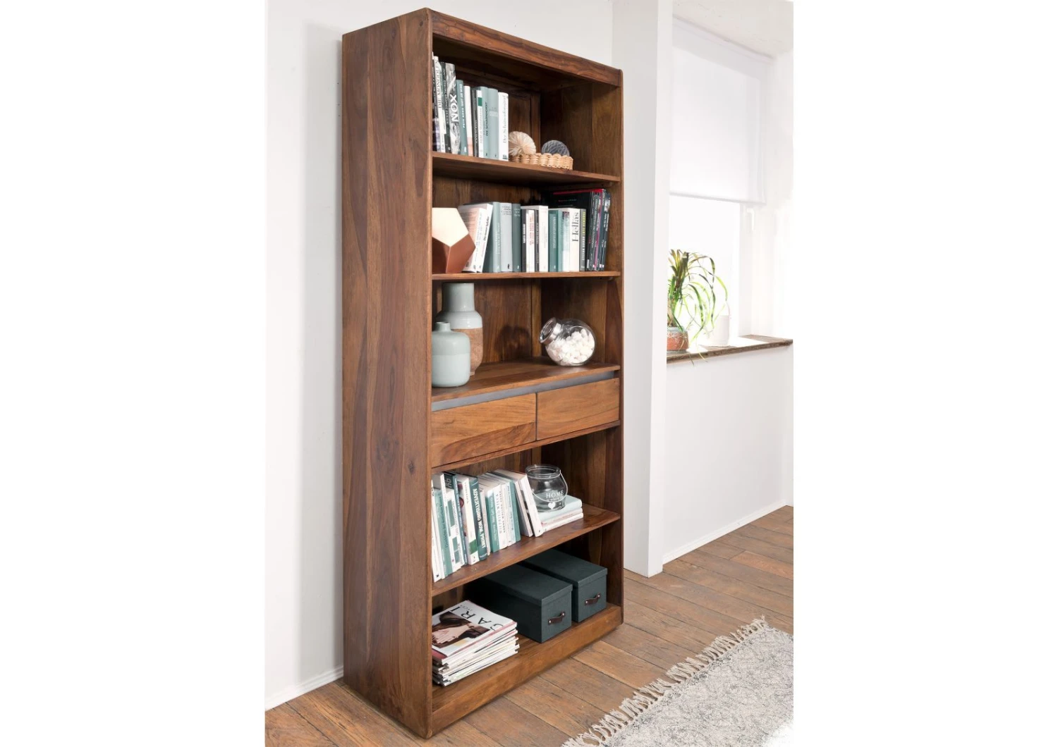 Étagère 90x40 Palissandre Laqué Noble Unique SYDNEY #140 2 Étagère 90x40 Palissandre Laqué Noble Unique SYDNEY #140 – Image 2