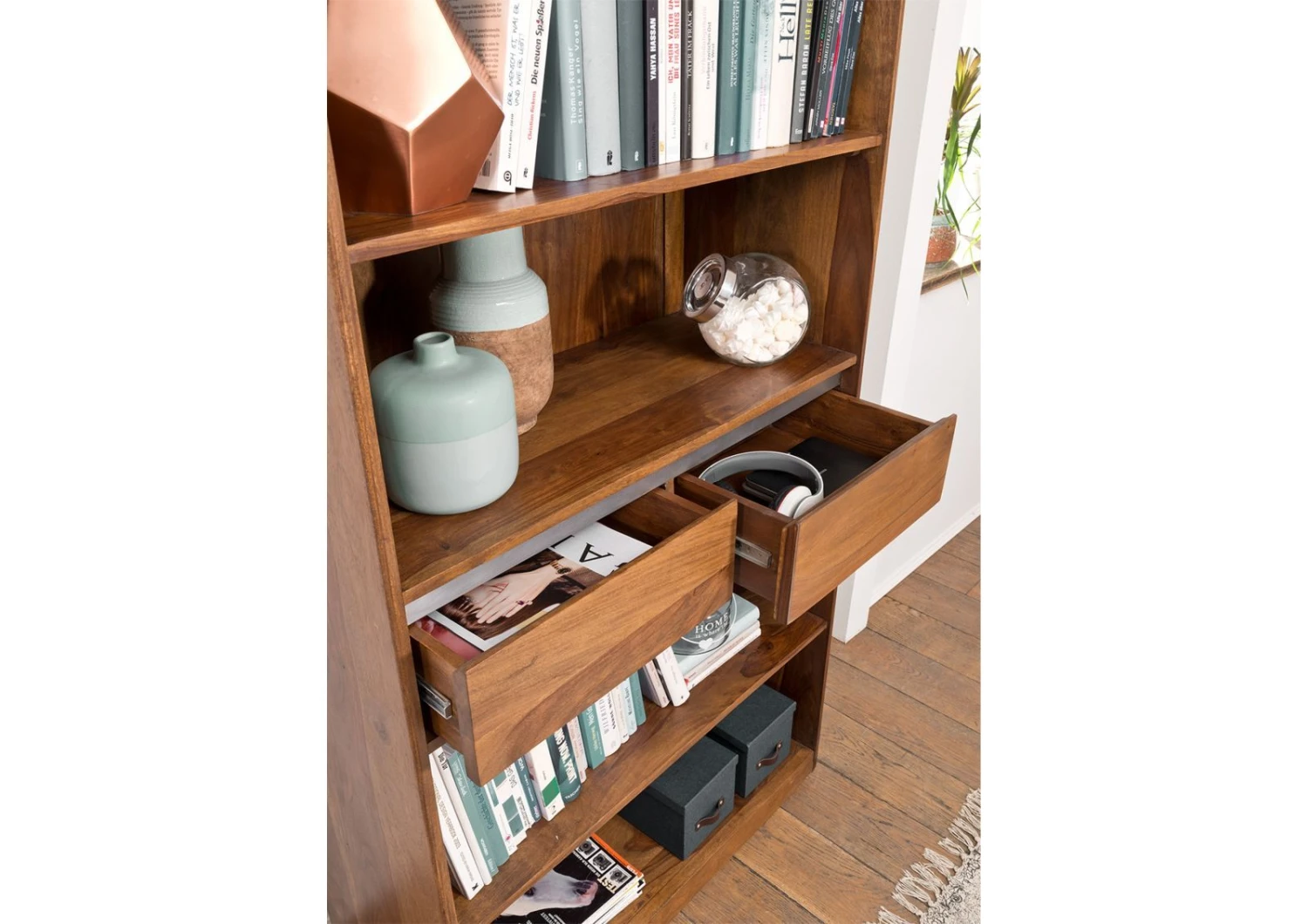 Étagère 90x40 Palissandre Laqué Noble Unique SYDNEY #140 4 Étagère 90x40 Palissandre Laqué Noble Unique SYDNEY #140 – Image 4