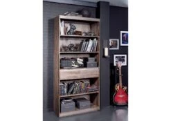 Étagère 90x40 Palissandre Laqué Smoked Oak SYDNEY #240