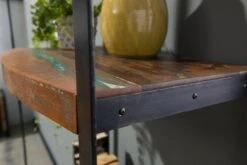 Étagère 70x40 Bois De Récupération Laqué Multicolore INDUSTRIAL #44 -Massivmoebel24 09 350 811 0041 6