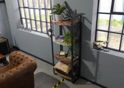 Étagère 60x35 Bois De Récupération Laqué Multicolore INDUSTRIAL #45 9 Étagère 60x35 Bois De Récupération Laqué Multicolore INDUSTRIAL #45 -Massivmoebel24 09 350 811 0042 2